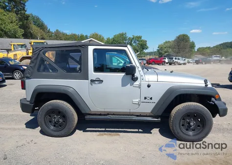 2008 Jeep Wrangler X from USA, damaged, VIN 1J4FA24138L619086